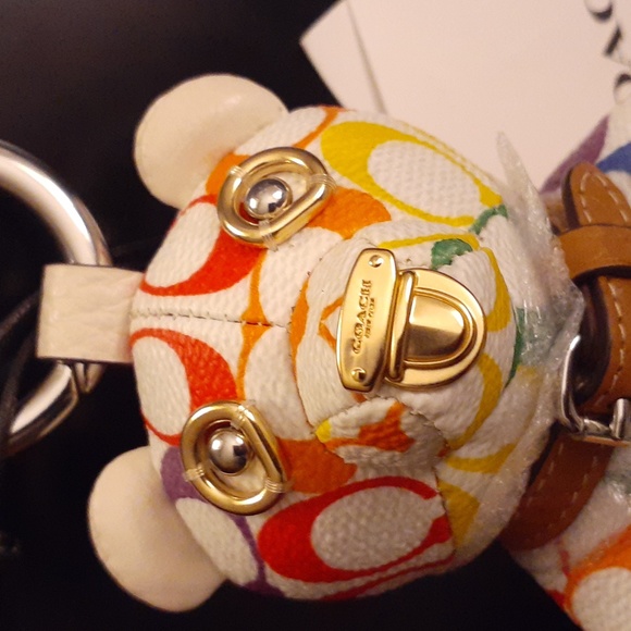 COACH PURSE CHARM KEYCHAIN HOLDER NWT - Picture 2 of 10